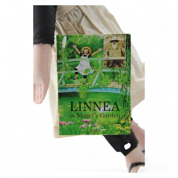 Linnea In Monets Garden Doll With Mini Book - Picture 5 of 7